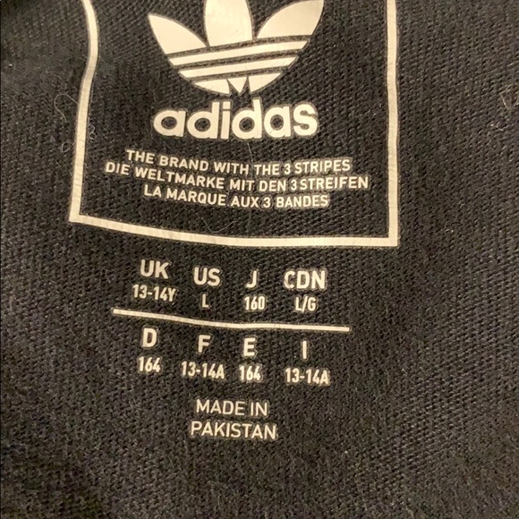 🎉HP🎉 Adidas long sleeve t-shirt kids Large - Picture 3 of 4